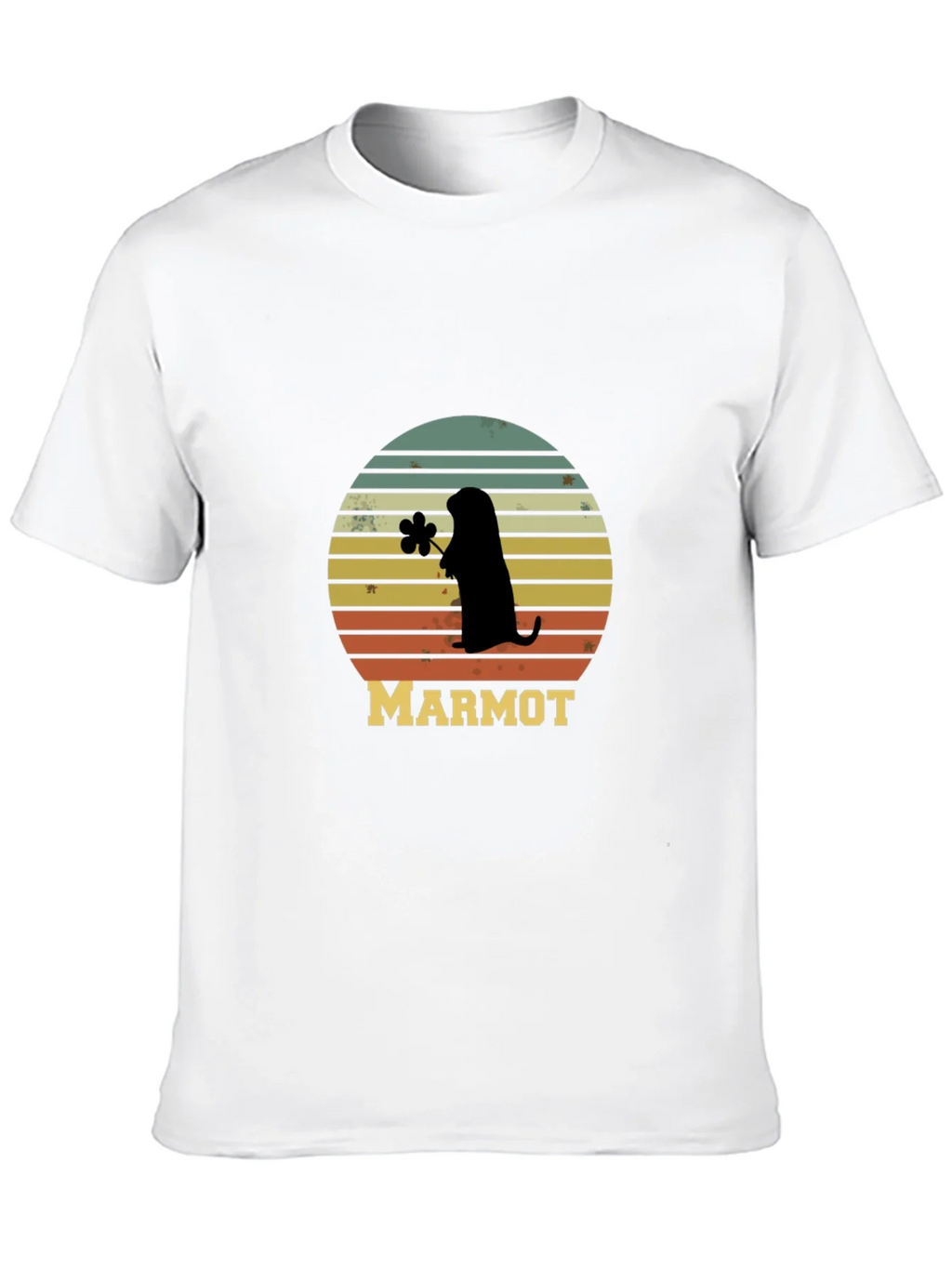 Retro Marmot Silhouette T-Shirt