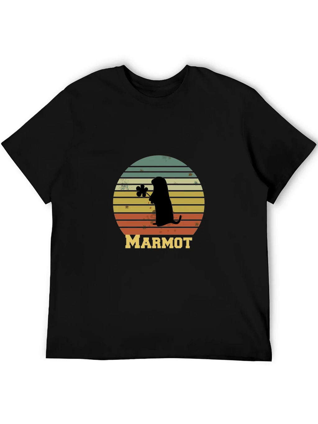Retro Marmot Silhouette T-Shirt