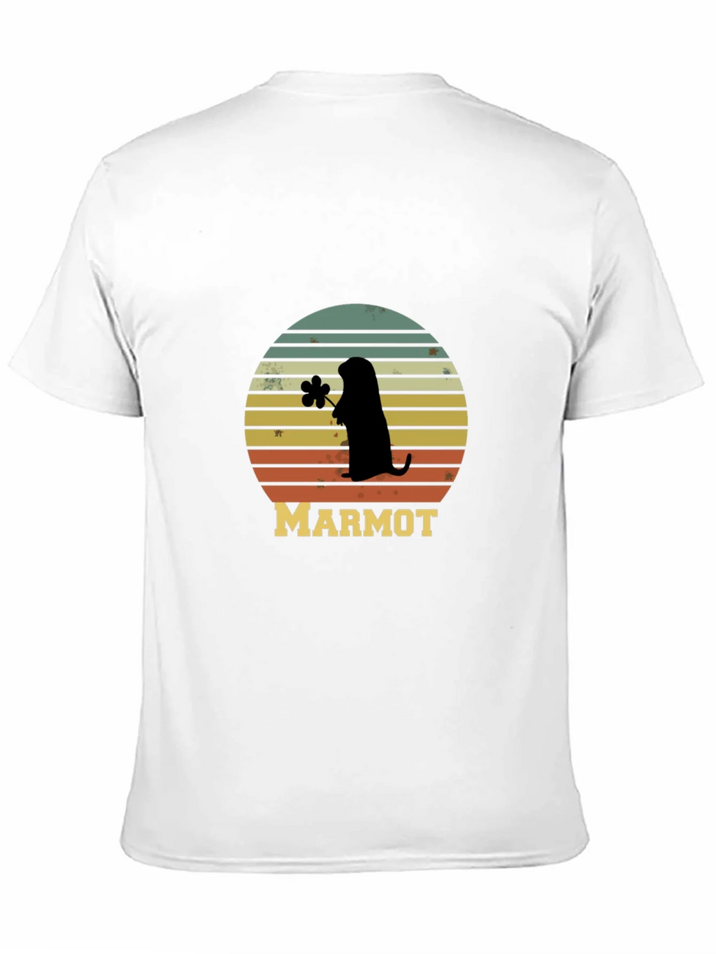 Retro Marmot Silhouette T-Shirt