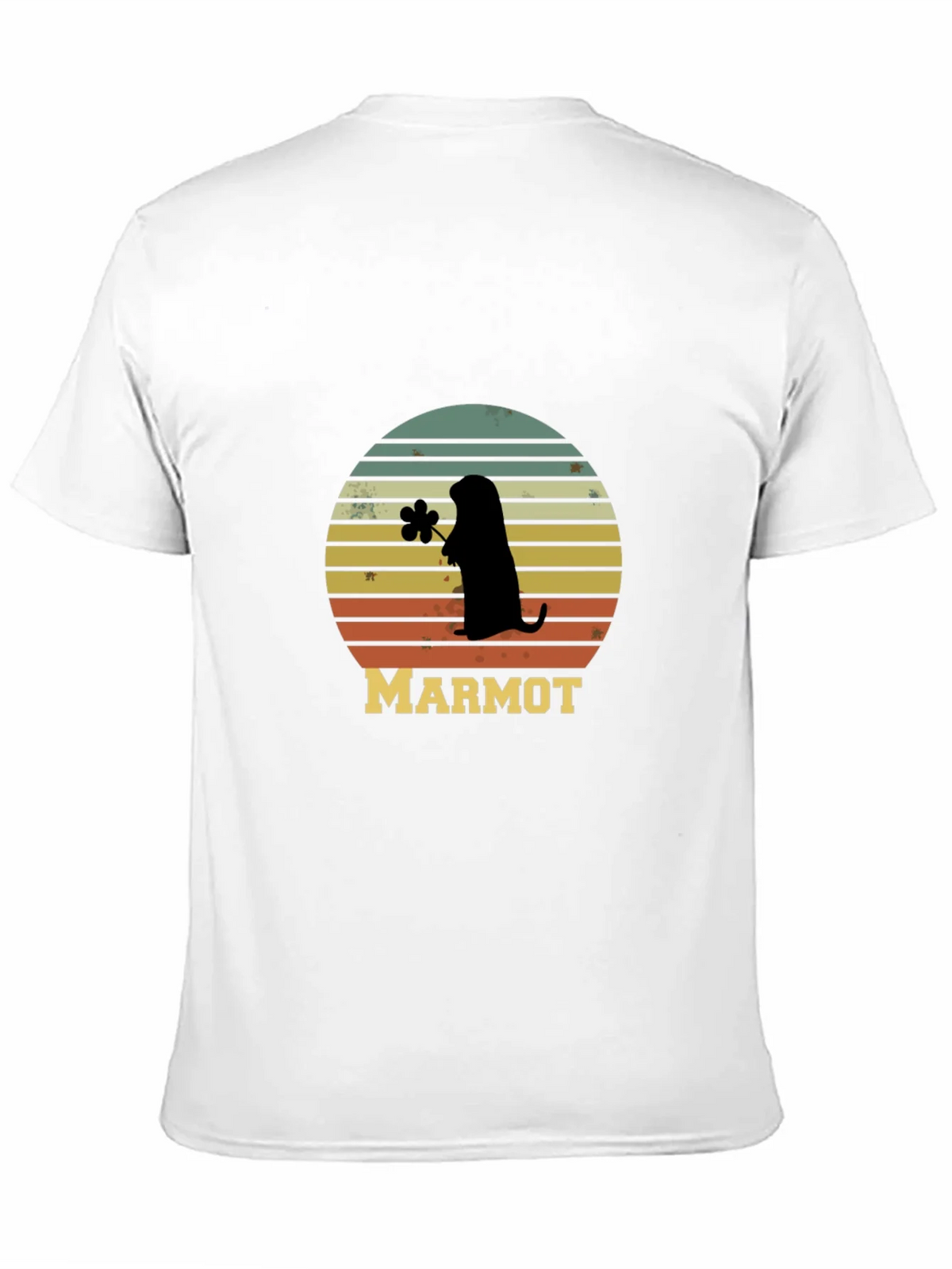 Retro Marmot Silhouette T-Shirt