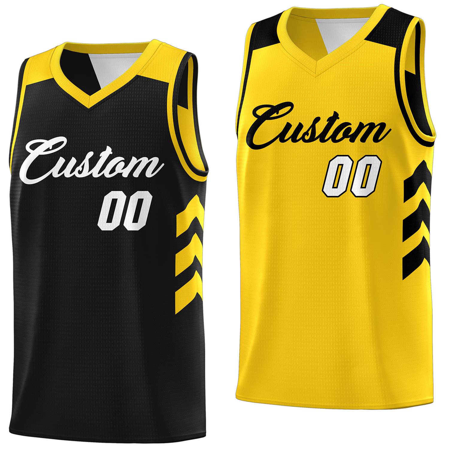 Custom Reversible Basketball Jerseys with Numbers |  Personalized Double Side Tops