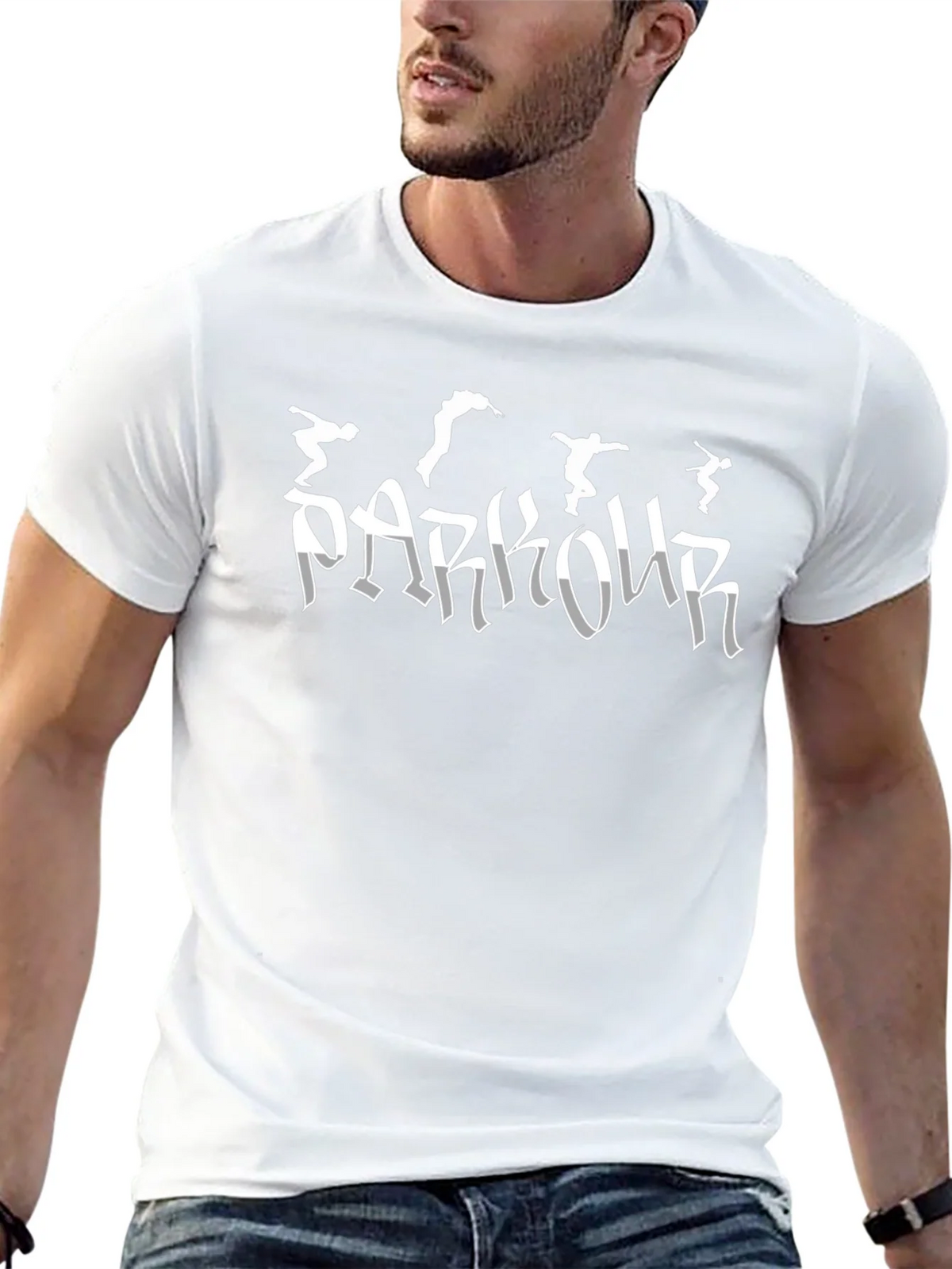 Parkour Graphic Tee - Urban Style T-Shirt
