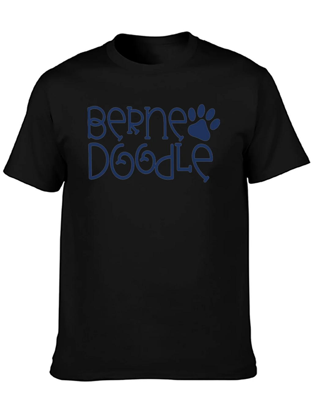 Berne Doodle Dog Paw T-Shirt