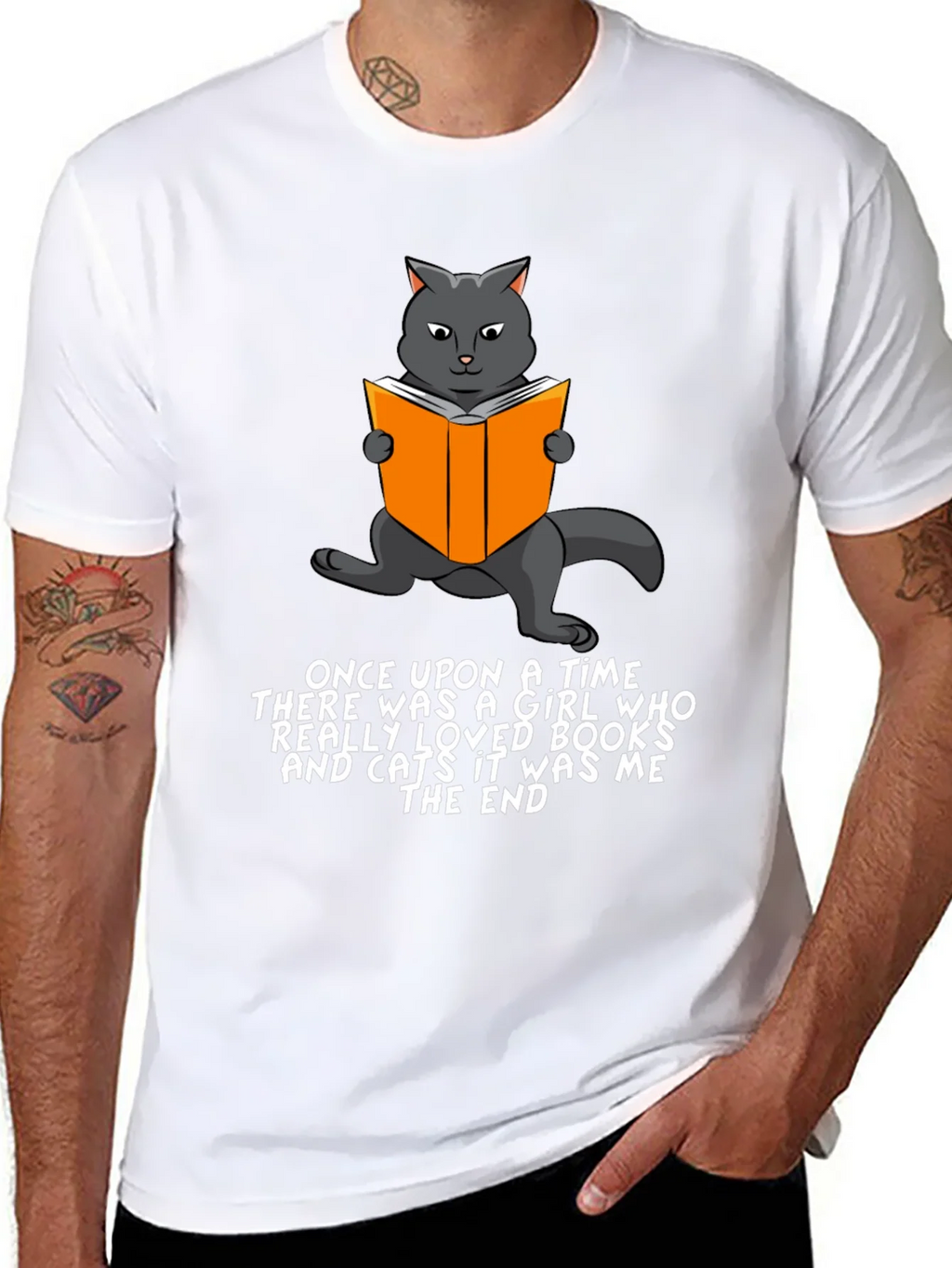 Cat Lover T-Shirt: Once Upon a Time...