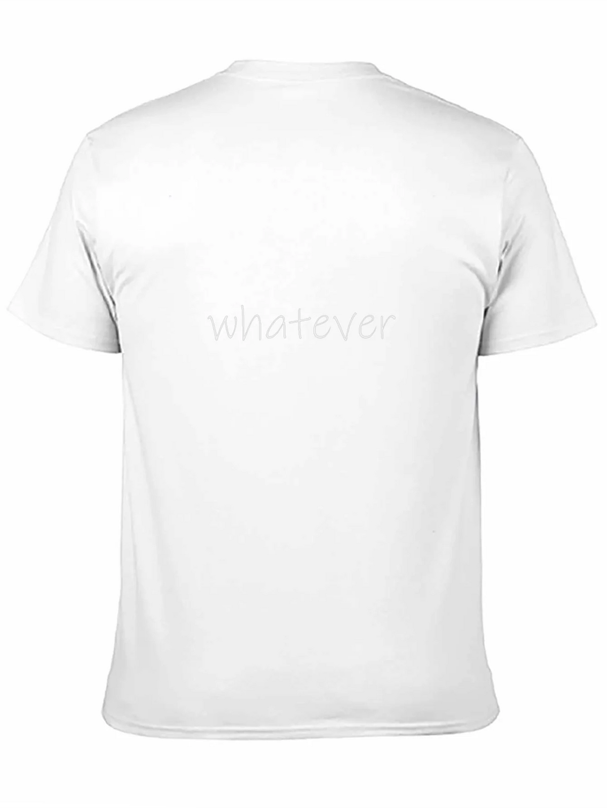 Whatever Graphic Black T-Shirt