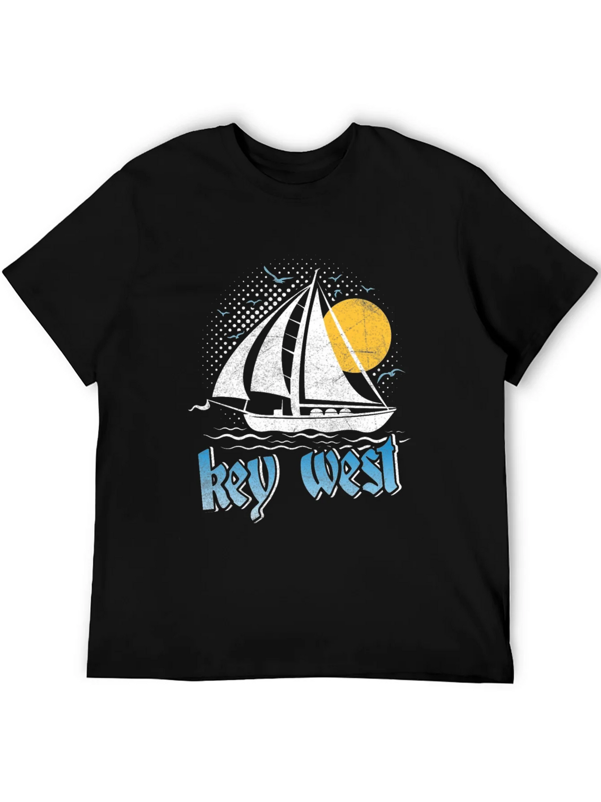Key West Sailboat Graphic Tee