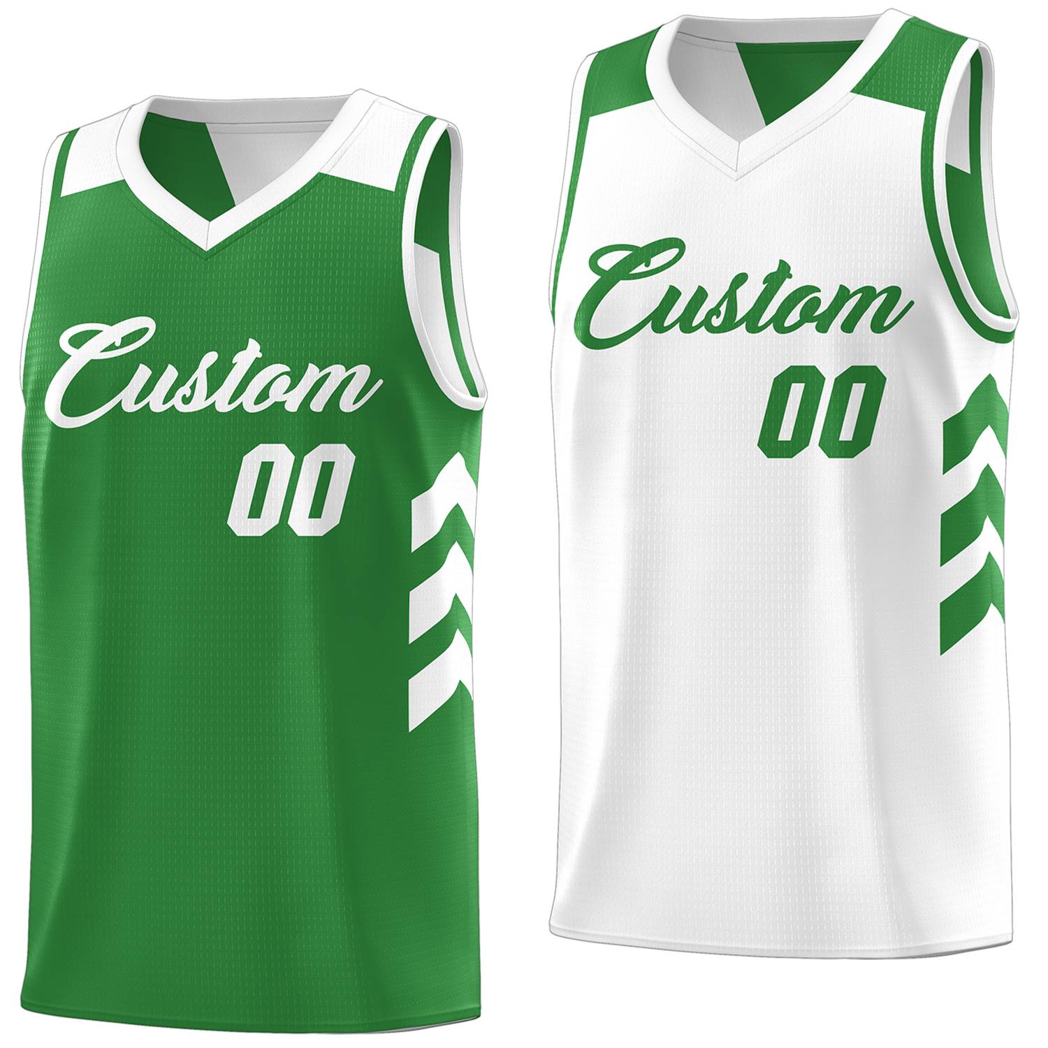 Custom Reversible Basketball Jerseys with Numbers |  Personalized Double Side Tops