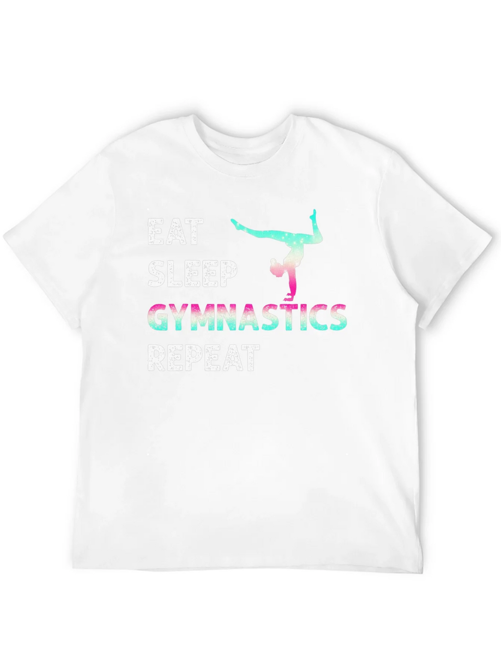 Eat Sleep Gymnastics Repeat T-Shirt