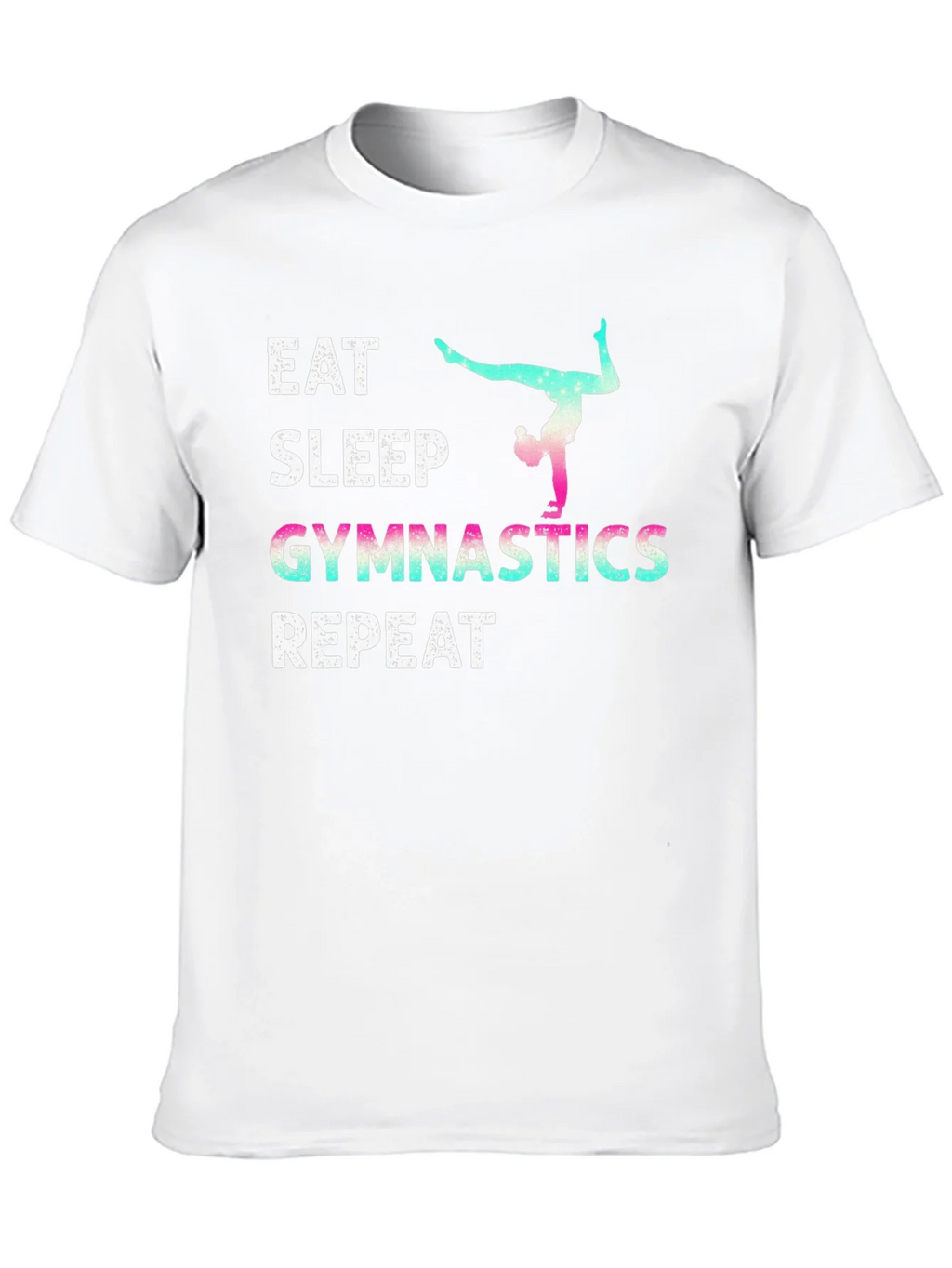 Eat Sleep Gymnastics Repeat T-Shirt