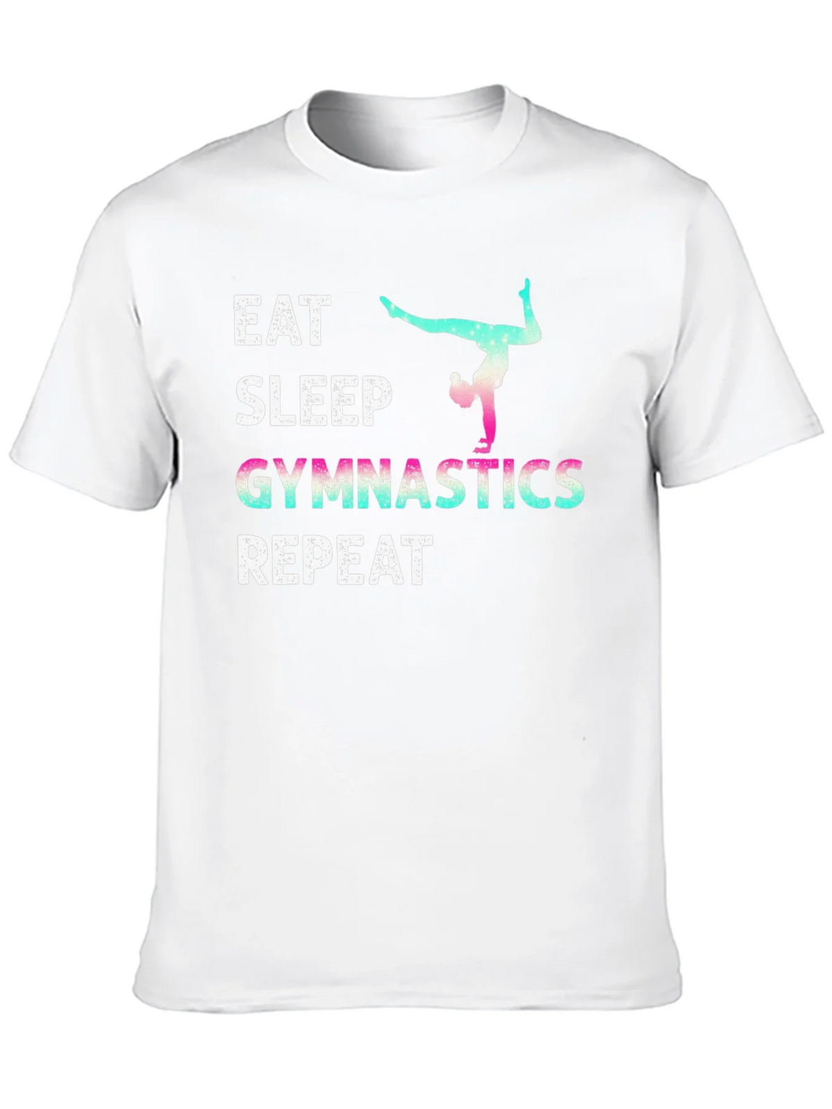 Eat Sleep Gymnastics Repeat T-Shirt