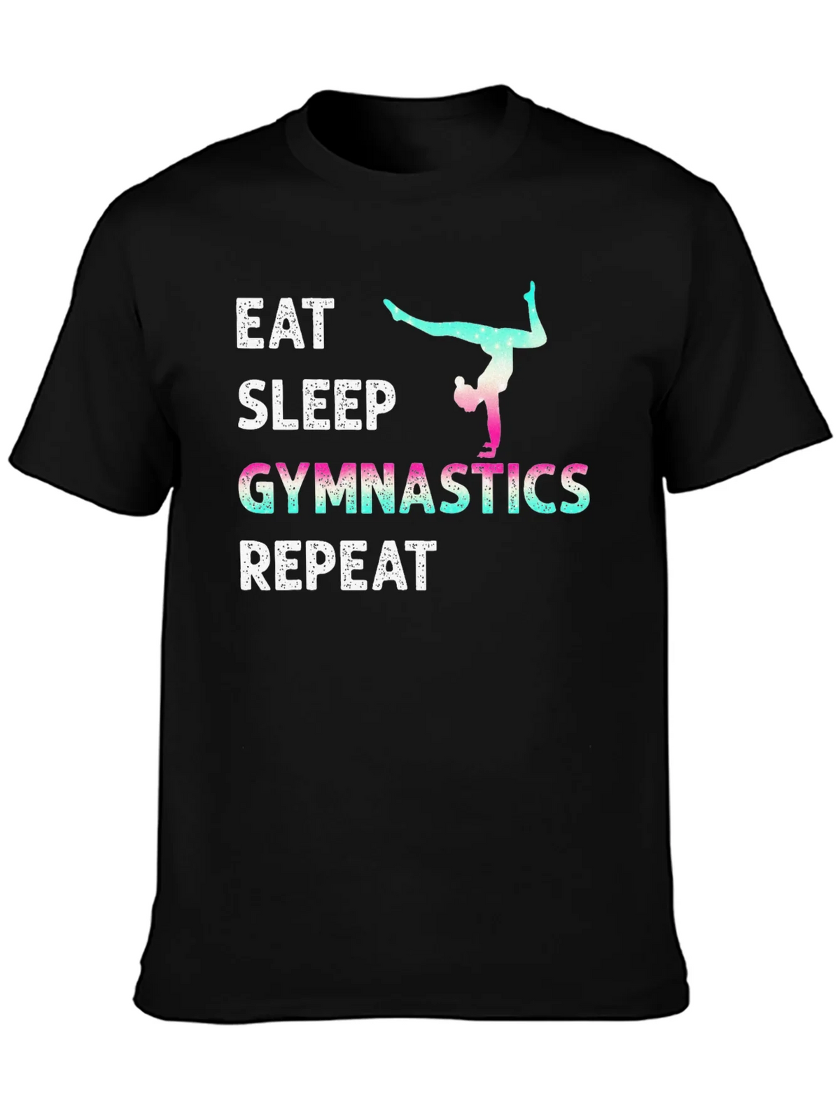 Eat Sleep Gymnastics Repeat T-Shirt