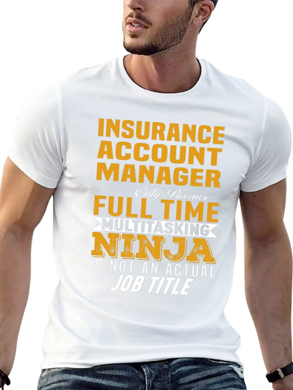 Insurance Account Manager Ninja T-Shirt